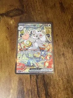 Cinccino EX 119/086 SIR - Mega Evolution - Chaos Rising - Pokemon TCG - Image 1