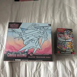 Pokemon TCG: Chaos Rising Pokemon Center Elite Trainer Box - ETB + Bundle - Image 1