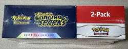 POKEMON TCG Scarlet & Violet SURGING SPARKS ETB/Bundle 2-Pk COSTCO SEALED NICE - Image 2