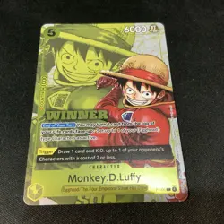 Monkey.D.Luffy (Winner Pack 2026 Vol. 2) One Piece Promotion Cards P-106 NM Foil - Image 1