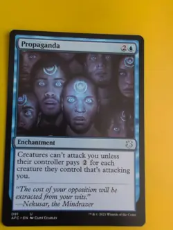 Pemmin's Aura - Propaganda. Enchantment MTG 2 Card. - Image 4