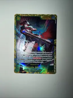 Dracule Mihawk OP14-119 SEC Secret Rare One Piece Card Game English NM - Image 1