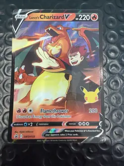 Lance's Charizard V SWSH133 SWSH: Sword & Shield Promo Cards Holo - Image 1