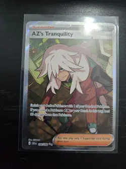 Pokemon AZ's Tranquility Full Art Chaos Rising 106/086 Mint NEW Pokemon Card - Image 1