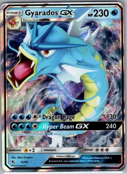 Gyarados GX 16/68 Hidden Fates - Pokemon Card - NM - Image 1