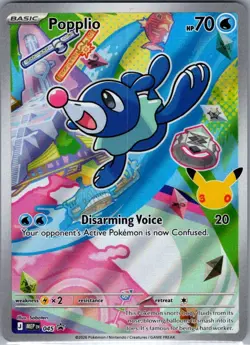 Popplio MEP 045 ME: Mega Evolution Promo - Pokemon Card - NM - Image 1