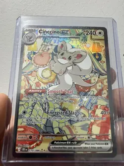 Cinccino ex - 119/086 - SIR - Chaos Rising - NM/MINT - Pokemon Card - Image 1