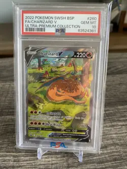 Pokemon Sword & Shield Charizard Ultra Premium Collection Promos PSA 10 All 3 - Image 4