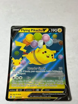Flying Pikachu V 006/025 Holo V Rare Celebrations Pokemon Lightly Played - Image 1