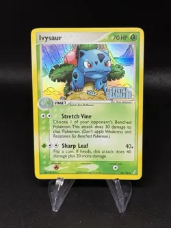 Ivysaur (Reverse Holo Stamped) 35/100 - EX Crystal Guardians - Pokemon 2006 - LP - Image 1