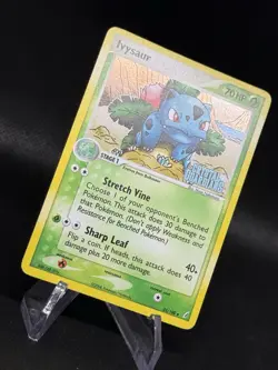 Ivysaur (Reverse Holo Stamped) 35/100 - EX Crystal Guardians - Pokemon 2006 - LP - Image 2