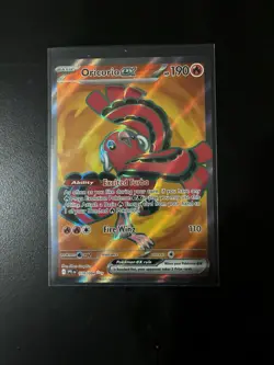 Pokemon TCG Oricorio ex 110/094 Phantasmal Flames Ultra Rare Full Art Holo - Image 1