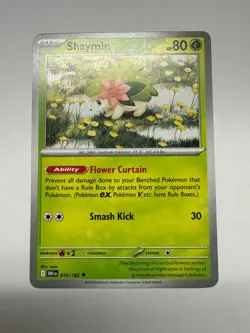Shaymin 010/182 Uncommon Destined Rivals Pokemon Near Mint - Image 1