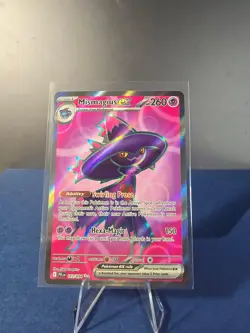 MISMAGIUS EX 112/094 ULTRA RARE PHANTASMAL FLAMES POKEMON NEAR MINT - Image 1