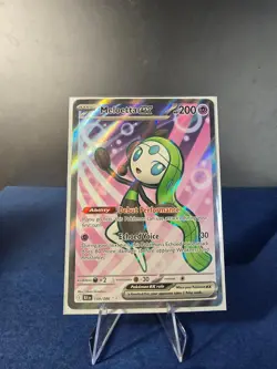 MELOETTA EX 159/086 HOLO ULTRA RARE BLACK BOLT POKEMON NEAR MINT - Image 1