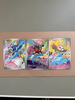 Pokemon First Partner Illustration Collection - Alolan Starter Set - Pokemon TCG - Image 1