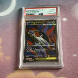 PSA 10 Mega Latias Ex 163, Pokemon Single Mega Evolution, Gem Mint - Image 1