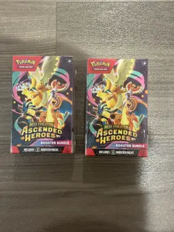 Pokemon TCG: Ascended Heroes Booster Bundle x 2 - Image 1