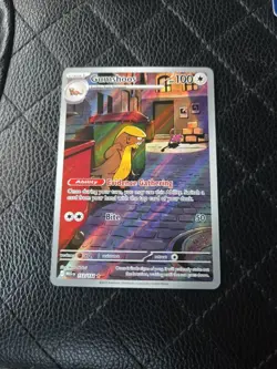 Gumshoos 153/132 Me01: Mega Evolution Holo Illustration Rare Pokemon NM - Image 1