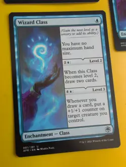 Wizard Class x3 AFR enchantment class. MTG 3 Card. - Image 4