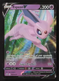 Espeon V SWSH201 - SWSH Black Star Promo - Pokemon TCG Card NM - Image 1
