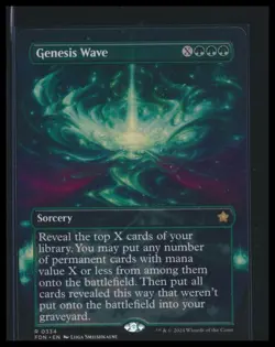 MTG-Genesis Wave- Foundations- Rare (Borderless) - Image 1
