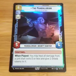 The Mandalorian Wherever I Go, He Goes, Foil, Star Wars Unlimited - Image 1
