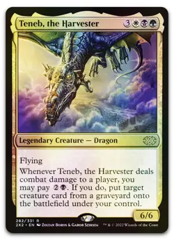 Teneb, the Harvester #282 (Foil) (NM) Double Masters 2022 2X2 Magic MTG - Image 1