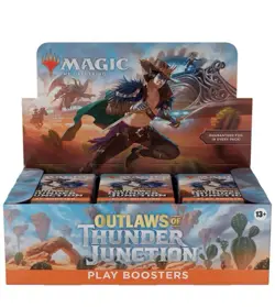 *Sealed* Outlaws of Thunder Junction Play Booster Box - Magic the Gathering MTG - Image 1
