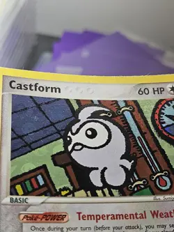 Pokemon EX Hidden Legends Castform Reverse Holo 30/101 EXC-NEAR MINT - Image 3