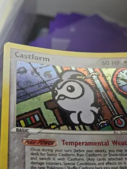 Pokemon EX Hidden Legends Castform Reverse Holo 30/101 EXC-NEAR MINT - Image 4