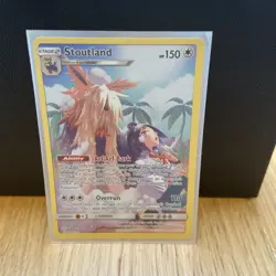Pokemon TCG Stoutland 248/236 Sun & Moon Cosmic Eclipse - Image 1