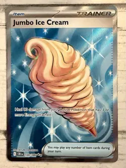 Jumbo Ice Cream 109/086 Ultra Rare ME04: Chaos Rising Pokemon NM/MINT!! - Image 1