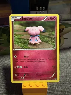 SNUBBULL 2015 Pokemon BREAKthrough Common POKEMON 98/162 Yuka Morii - Image 1