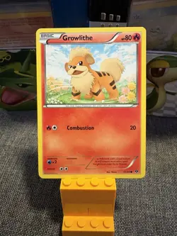 Growlithe 11/99 Regular BW: Next Destinies Common Pokemon TCG 2012 - Image 1