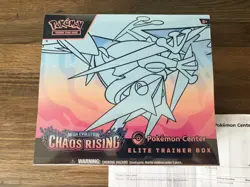 Pokemon TCG Chaos Rising Elite Trainer Box Pokemon Center New Sealed - Image 1