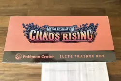 Pokemon TCG Chaos Rising Elite Trainer Box Pokemon Center New Sealed - Image 5