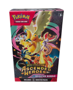 Pokemon TCG: Mega Evolution—Ascended Heroes Factory Sealed Booster Bundle Box - Image 1