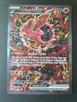 Oricorio ex MEP 024 Ultra-Premium UPC Black Star PROMO Pokemon Card | NM (OC) - Image 1