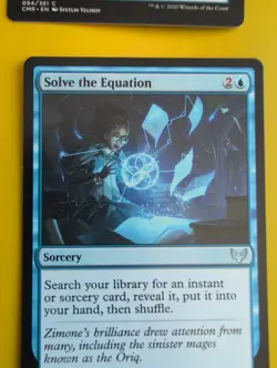 Fabricate,Preordain,Serum Visions & Solve the equation. Blue sorcery MTG 4Card. - Image 3