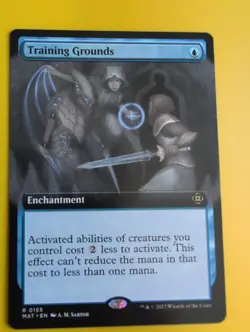 Training Grounds. MAT. rare enchantment MTG Card. - Image 1
