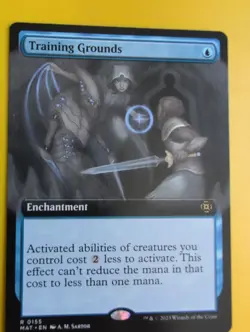 Training Grounds. MAT. rare enchantment MTG Card. - Image 2