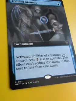 Training Grounds. MAT. rare enchantment MTG Card. - Image 4