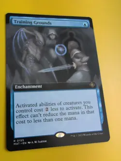 Training Grounds. MAT. rare enchantment MTG Card. - Image 5