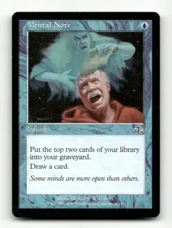 Mental Note Judgment #46 Magic the Gathering - Image 1