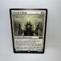 Bishop of Wings 8 Rare Core Set 2020 Magic: The Gathering Lightly Played - Image 1