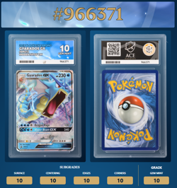 Gyarados GX SM212 -Promo -Ace Gem Mint 10! PEREFECT 10 SUBGRADES!🌊💎-Pokemon - Image 1