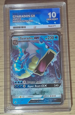 Gyarados GX SM212 -Promo -Ace Gem Mint 10! PEREFECT 10 SUBGRADES!🌊💎-Pokemon - Image 2