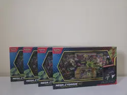4x Pokemon TCG Mega Zygarde EX Premium Collection Sealed Boxes - Image 1