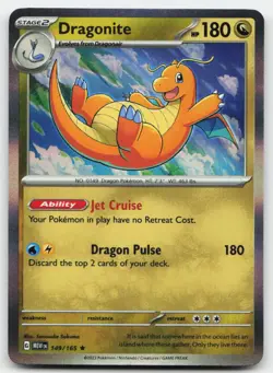 Dragonite #149/165 (Holo) (NM) SV: Scarlet & Violet 151 MEW Pokemon - Image 1
